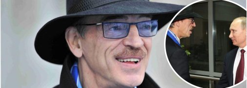 Михаил Боярский и Владимир Путин