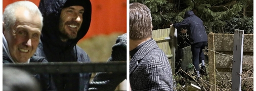 Бекхем незвично залишив стадіон