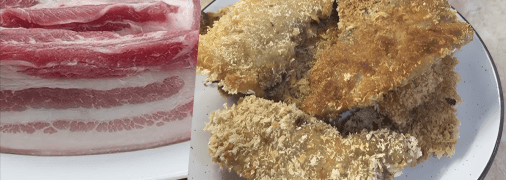 Отбивные из сала