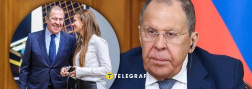 Сергей Лавров и его дочь Екатерина