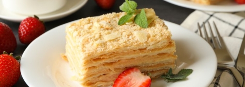 Торт получается изысканным