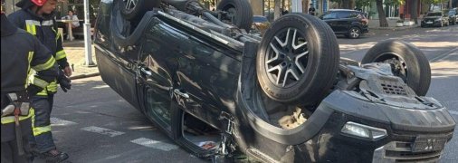 Авто потерпевшей. Одесса