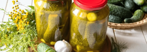 Огурцы с куркумой на зиму