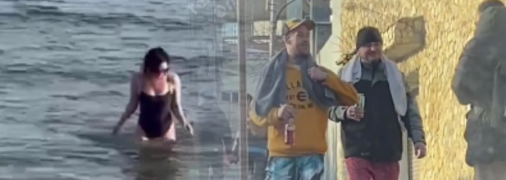 Одесситы встретили новый год с хорошим настроением и теплой погодой