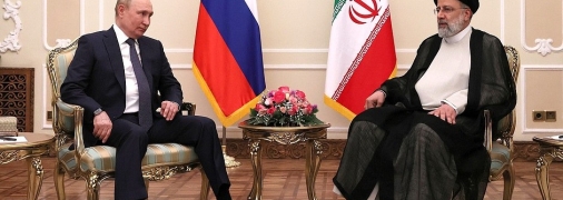 Російський диктатор з президентом Ірану