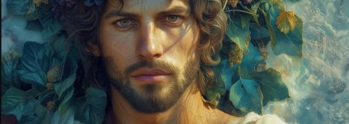 Діоніс, у давньогрецькій міфології молодший з олімпійців, бог рослинності, виноградарства, виноробства