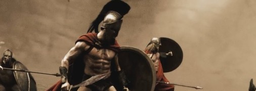 Кадр из фильма "300 спартанцев"