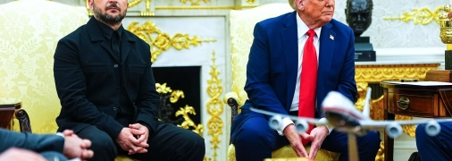 Володимир Зеленський і Дональд Трамп у Білому домі