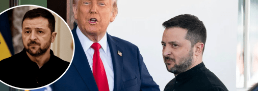 Володимир Зеленський та Дональд Трамп