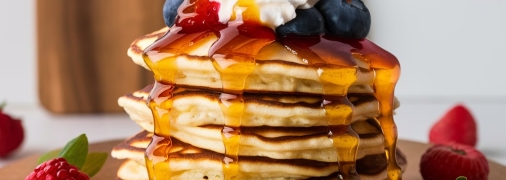 Эти панкейки станут идеальным вариантом завтрака (изображение создано с помощью ИИ)