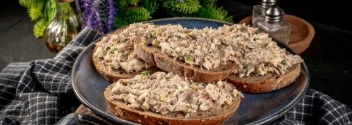 Намазка з тунця і варених яєць