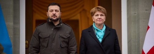 Володимир Зеленський та Віола Амерд