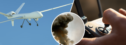 Взрывы раздавались в шести областях: ночью Россию массированно атаковали дроны (видео)