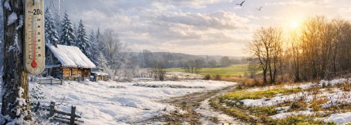 Погода зимой