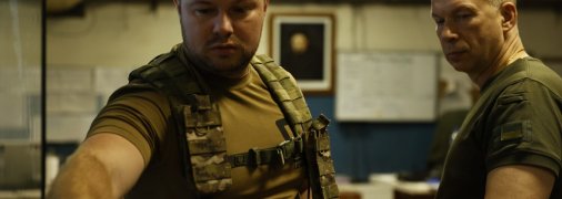 Олег Апостол (слева) и Александр Сырский