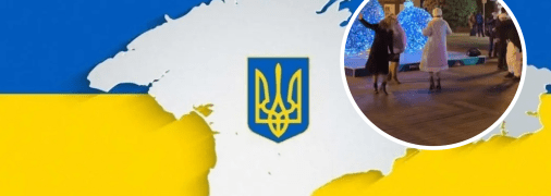 "На фронт, ждуни": кримчани святкували Новий рік під Сердючку, у Z-патріотів напад зради (відео)