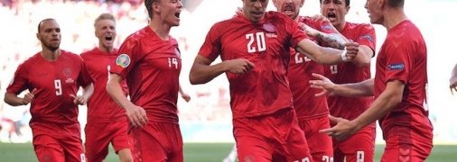 Россия 1:4 Дания - видео голов матча Евро-2020
