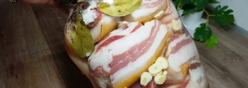 Рецепт-п'ятихвилинка смачного маринованого сала