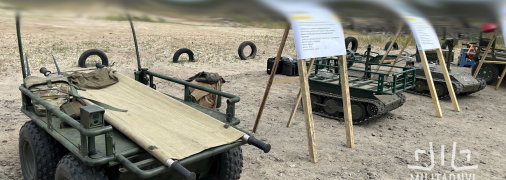 Наземні дрони, які використовуються для евакуації