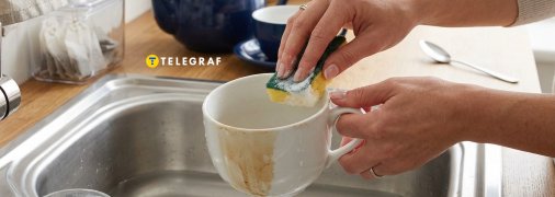 Отмыть чашки от чайного налета - легко
