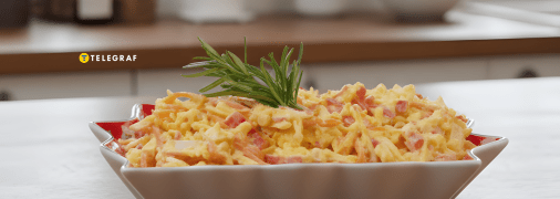 Цей салат з крабових паличок готується за лічені хвилини