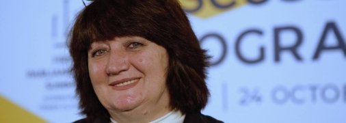 Голова ГО "Центр громадянської освіти "Альменда" Валентина Потапова