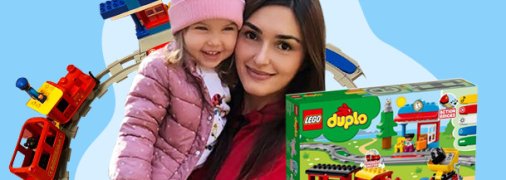 Игра, креатив, развитие: обзор LEGO® DUPLO® "Поезд на паровой тяге"