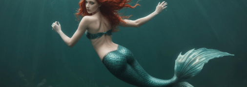 Русалка – визуализация искусственного интеллекта