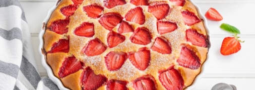 Вы влюбитесь в этот клубничный пирог