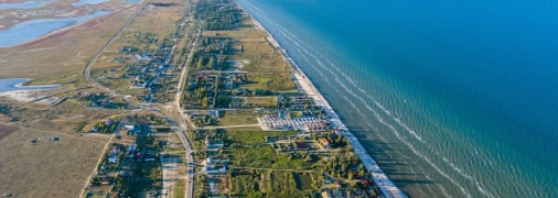 Геническая Горка на побережье Азовского моря опустела до неузнаваемости