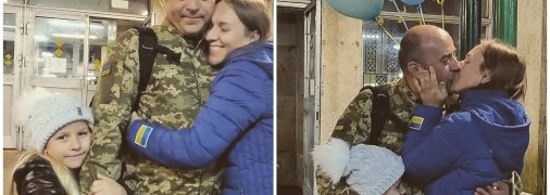 Аннамарі з чоловіком та донькою