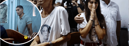 Артем Косов и родные на суде