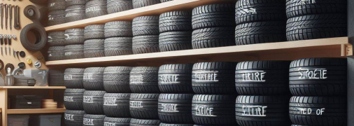 Зберігання автомобільних шин вдома