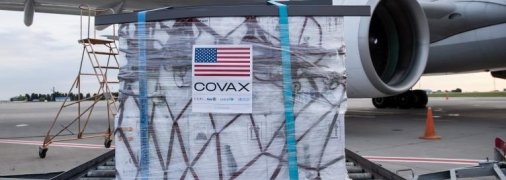 В Украину прибыла новая партия вакцины из США