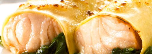 МастерШеф 5: Канеллони с лососем и шпинатом от Эктора Хименес-Браво