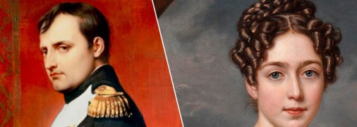 На світлині зображений Наполеон і його дружина - Жозефіна Бонапарт