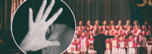 Пострадавшая утверждает, что притязания продолжались несколько лет, пока она не покинула хор