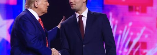 Чарлі Кірк та Дональд Трамп