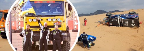 Другие команды столкнулись с авариями, непросто было и нашим спортсменам