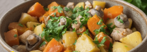 Рагу з м’ясом та гарбузом - чудова страва, щоб урізноманітнити меню