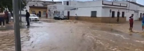 Испанию затопило из-за сильных ливней