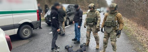 Задержание злоумышленников