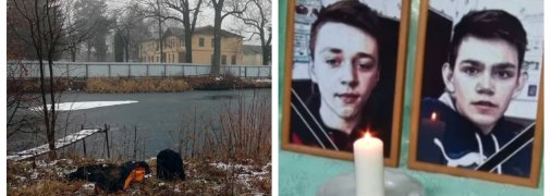 В колледже думают, что парни могли проверить лед ночью и утонули, спасая друг друга