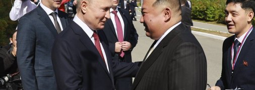 Владимир Путин и Ким Чен Ын