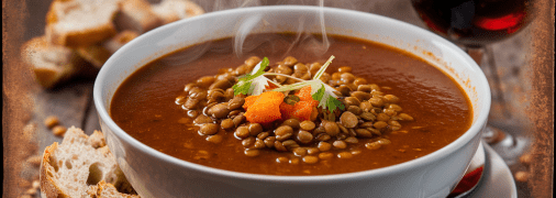 Суп из чечевицы станет вашим любимым блюдом (изображение создано с помощью ИИ)