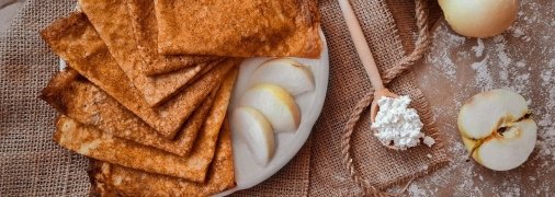 Ажурные блины по методу “Три жарки”