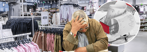 Чоловік в магазині