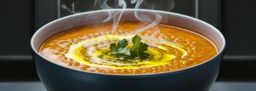 Чечевичный суп не только вкусен, но и полезен (изображение создано с помощью ИИ)