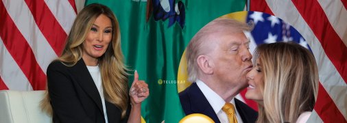 Мелания и Дональд Трамп
