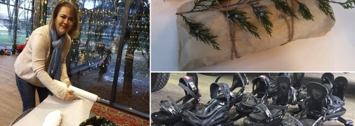 Рождественская выпечка от Натальи Гранчак превращается в обувь для саперов